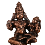 Pure Copper Relaxed Sita Ram Idol 4 Inch - Divine Couple Temple | Jaipurio